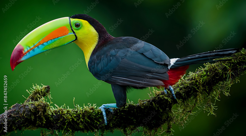 Fototapeta premium toucan on a branch