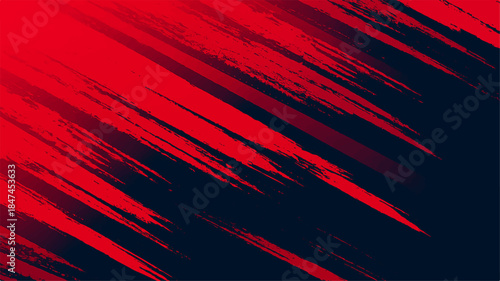 An abstract grunge wallpaper features a digital motion design of red and yellow paint textures with fire and blood colored lines over a dark black pattern backdrop