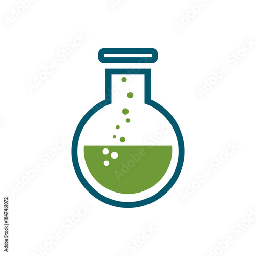 logo laboratorium icon templet vector research