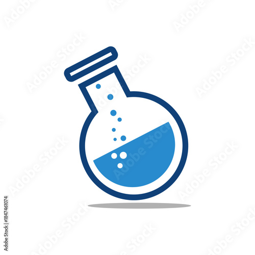 logo laboratorium icon templet vector research