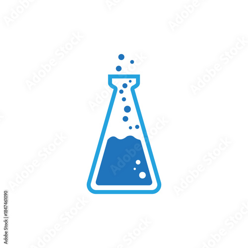 logo laboratorium icon templet vector research