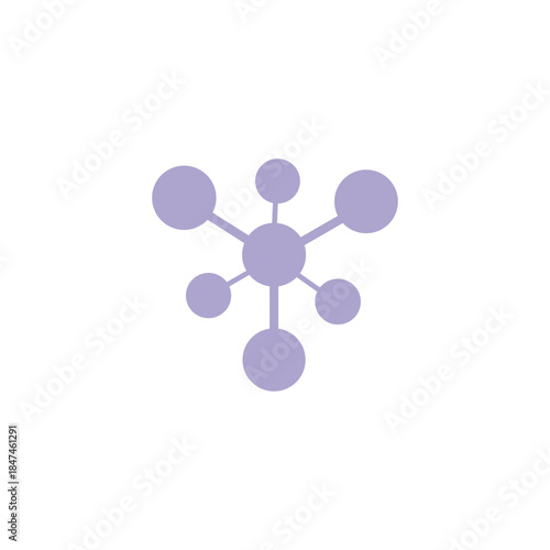molekul symbol science vector design
