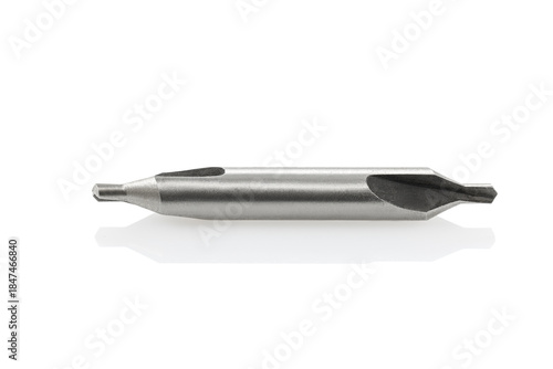 Wallpaper Mural Drill bit centering isolated on white background. Close-up Torontodigital.ca