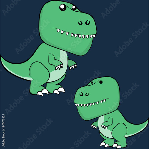 rex character cartoon expressions pack collection in vector art