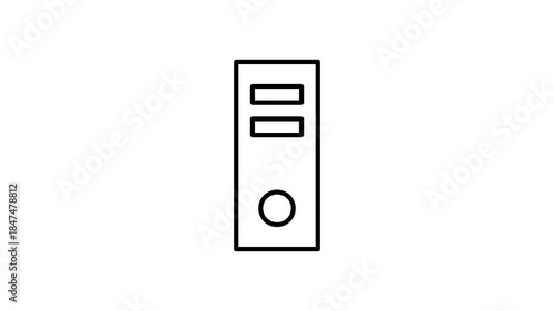  A remote control featuring a prominent red button for easy access and operation.