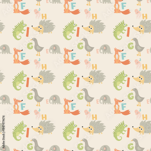 baby seamless pattern