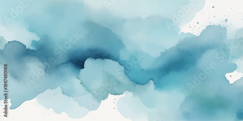 Bright blue sky with fluffy white clouds suggests a clear summer day atmosphere