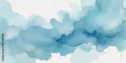 White fluffy cumulus clouds drift across the beautiful blue summer sky, creating a bright cloudscape in the clear atmosphereWhite fluffy cumulus clouds drift across the beautiful blue summer sky, crea