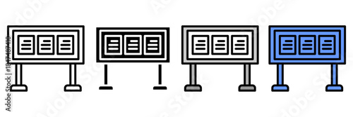 Planning Schedule Icon Set Multiple Style Collection. Calendar, Clock, Notebook, Checklist, Meeting, Reminder, Task List, Planner, Deadline, Appointment, Goal, Event, Priority, Progress, Strategy, Age
