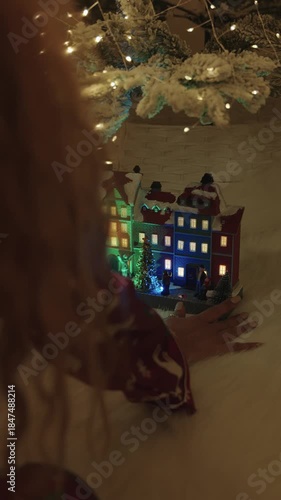 A christmas themed house