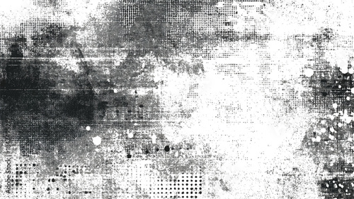 Abstract grunge texture with heavy noise and distressed pattern