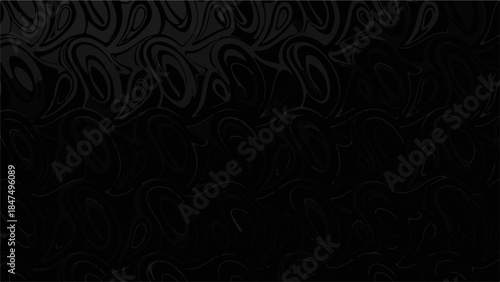 Dark, abstract swirling pattern with organic, flowing lines creating a sense of depth and mystery.
