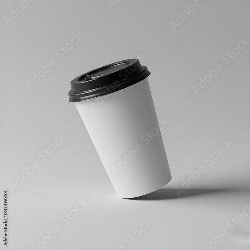 white paper cup