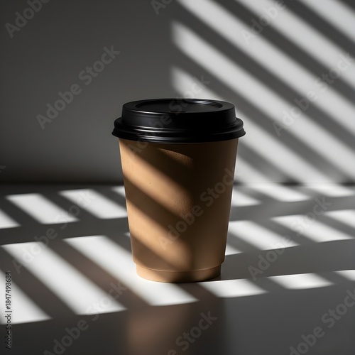 cup of coffee on the table