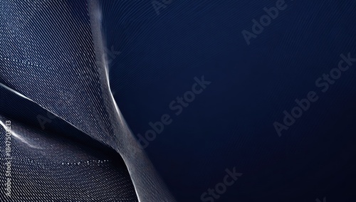 Abstract flowing digital wave background with copy space for design elements