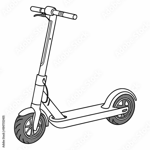 Luxury personal scooter with arm electric scooter handlebar