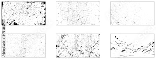 Grunge Urban Backgrounds set. Texture Vector. Dust Overlay Distress Grain ,Simply Place illustration over any Object 