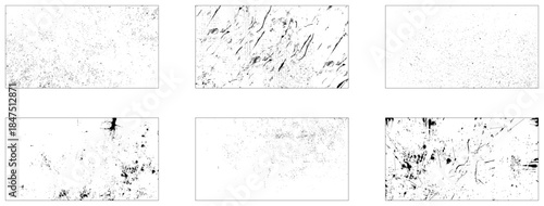 Grunge Urban Backgrounds set. Texture Vector. Dust Overlay Distress Grain ,Simply Place illustration over any Object 