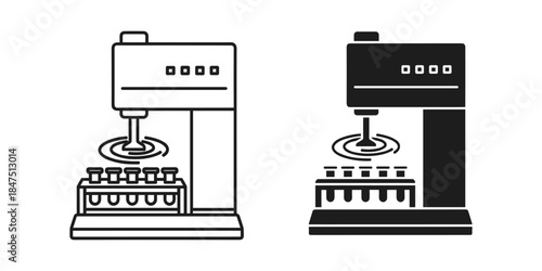 Automated machine processing units