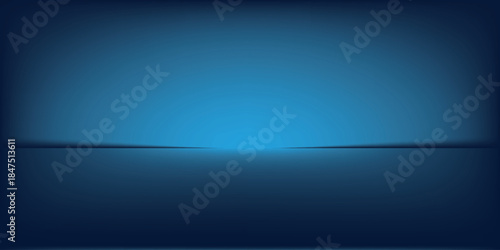 blue background, abstract wall studio room, can be used to present your product