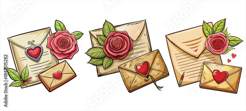 Delicious homemade Christmas ice cream dessert with fresh strawberry fruits and chocolate gingerbread cookies on a red holiday plate decorated with love