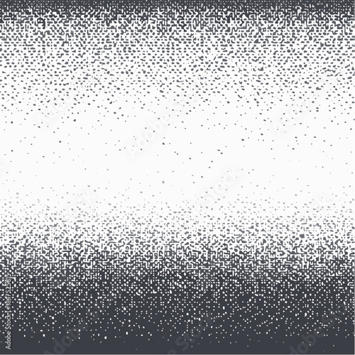 Abstract grunge background with random pixel noise. Dark VHS retro screen with flickering.