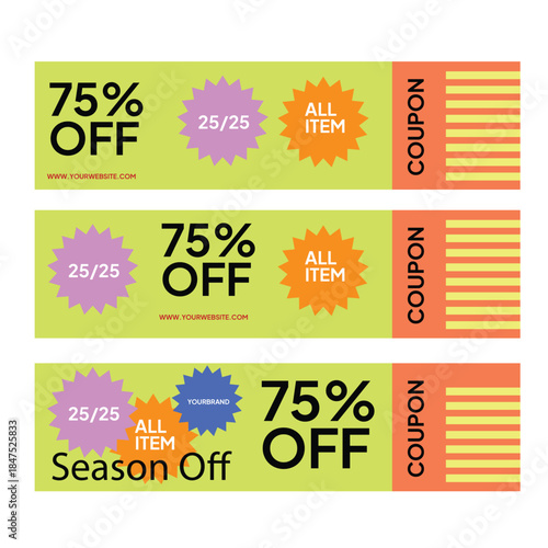 sale off season discount flyer
