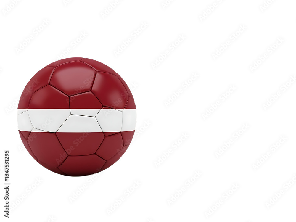 Fototapeta premium Football represented through a soccer ball
