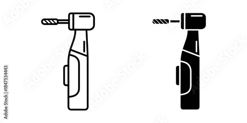 Electric drill with attachment