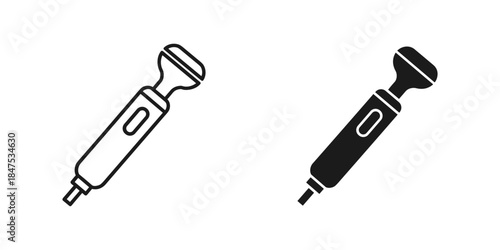 Two plungers side by side