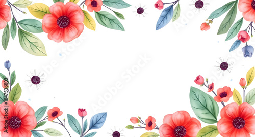 floral, frame, flowers, border, wreath, botanical, blossom, bloom, petals, leaves, foliage, nature, decorative, ornamental, elegant, vintage, classic, romantic, aesthetic, beautiful, delicate, feminin