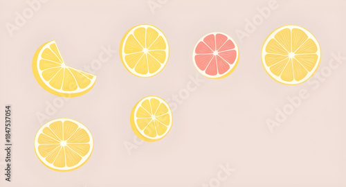 lemon, citrus, fruit, yellow, fresh, juicy, slice, whole, zest, sour, vitamin, summer, tropical, organic, natural, food, ingredient, healthy, freshness, aroma, botanical, pattern, background, seamless