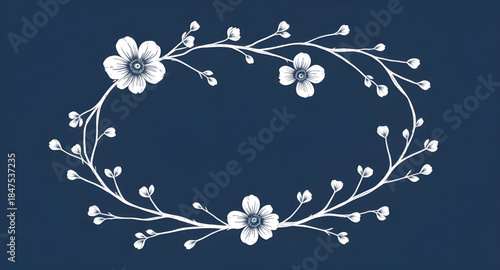 abstract, round, floral, frame, circle, wreath, botanical, flowers, petals, leaves, foliage, organic, flowing, artistic, decorative, ornamental, modern, contemporary, creative, aesthetic, minimal, ele