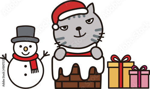 猫のクリスマス
