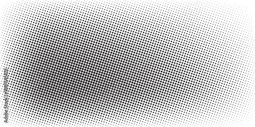 Halftone dots effect in black and white color. Halftone effect. Dot halftone. Black white halftone. dots background, vector illustration eps10