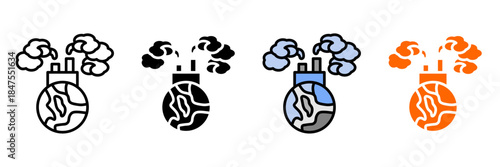 economic criticism Icon Set Multiple Style Collection. Capitalism Breakdown, Debt Crisis, Wealth Gap, Economic Inequality, Corporate Greed, Market Crash, Inflation Woes, Recession Effects, Banking Cor