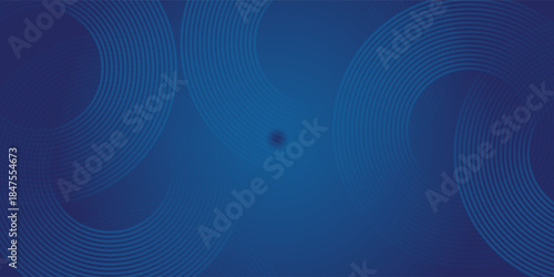 Abstract blue background ,Blue curve design smooth shape by blue color with blurred lines