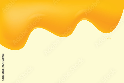 Cheese sauce background vector