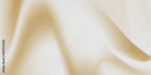Close-up texture of natural gold silk. Light Golden fabric smooth texture surface background art
