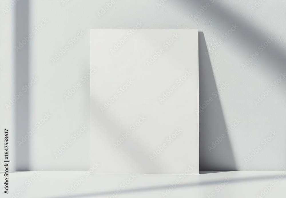 Naklejka premium MOCKUP