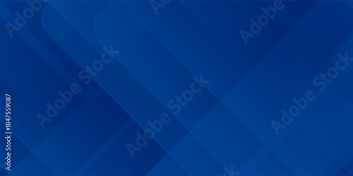 Abstract blue background with glowing geometric lines. Modern blue gradient square shape design. Futuristic technology concept. Suit for brochure, corporate, website, poster, banner,