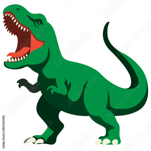 Dinosaur T-rex Illustration.
