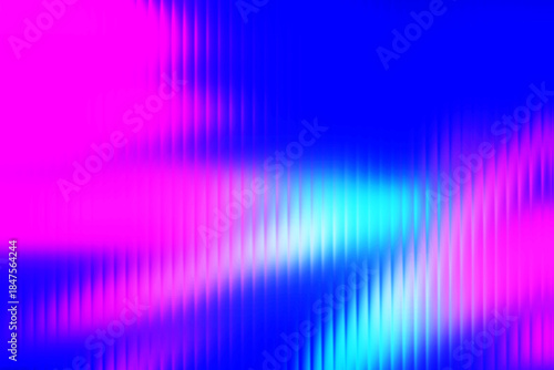 Colourful abstract background with a rippled glass effect,gradient multicolored. Grainy Vector Glass blurry pastel-colored neon. For projects such as covers, backgrounds
