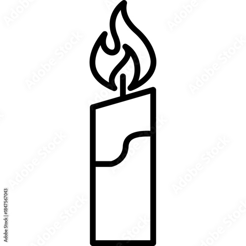 Candle Flame Icon