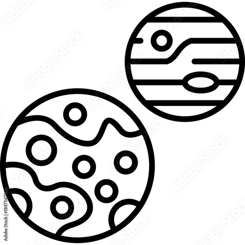Mars Moons Icon