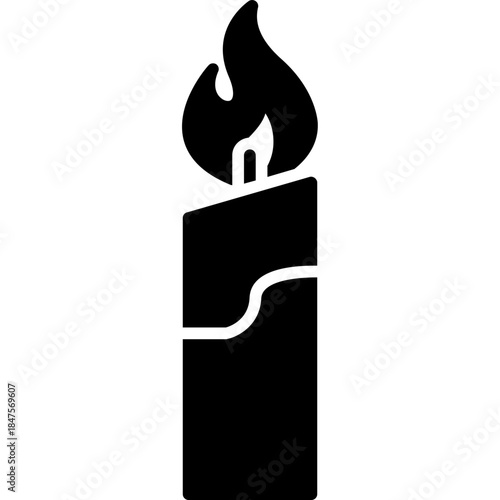 Candle Flame Icon