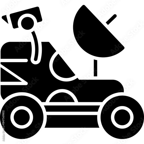 Moon Rover Explorer Icon
