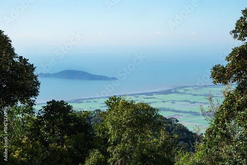Aerial View from Gunung Jerai, Gurun, Kedah, Malaysia