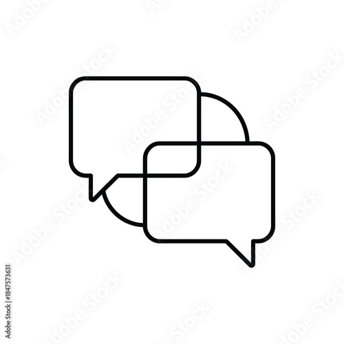 Chat Bubbles Conversation Icon