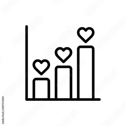 Customer Loyalty Growth Icon